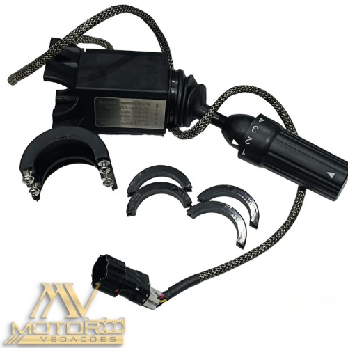 272102446/MYF110.14.2 SELETORA DE MARCHA ORIGINAL DA RETRO ESCAVADEIRA XC870BR/X870BR XCMG