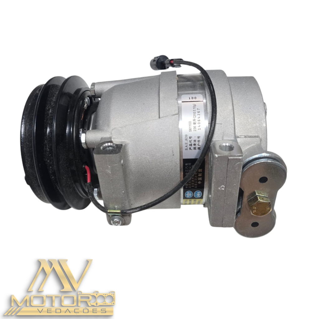 803546768/SAE J639 COMPRESSOR DE AR CONDICIONADO DA ESCAVADEIRA XE215BRII/XE225BR