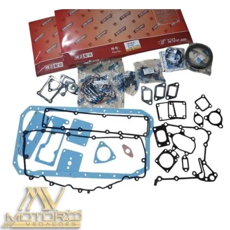 JOGO DE JUNTAS COMPLETO DO MOTOR WEICHAI WP4.6NG175E301 DA ESCAVADEIRA LOVOL FR215E2 JOGO DE JUNTAS COMPLETO DO MOTOR WEICHAI WP4.6NG175E301 DA ESCAVADEIRA LOVOL FR215E2