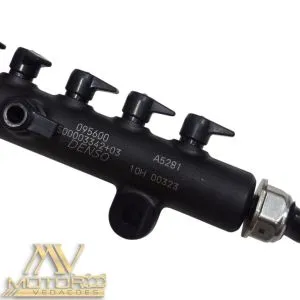 860152960/S00003342+03 FLAUTA COMMON RAIL COMPLETO DO MOTOR SHANGHAI SC7 DA CARREGADEIRA LW300KV XCMG