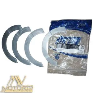 1000183437/1000183438 KIT DE ARRUELA DE ENCOSTO (SUP. INFE) DO MOTOR WEICHAI WP4.6NG175E301 DA ESCAVADEIRA LOVOL FR215E2