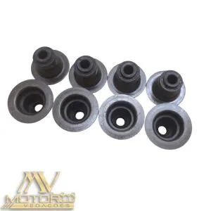 1000852336 JOGO DE RETENTORES DE VALVULAS (8UN) MOTOR WEICHAI WP4.6NG175E301 DA ESCAVADEIRA LOVOL FR215E2