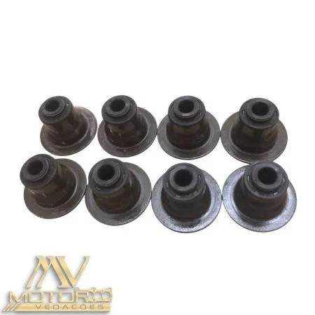 1000852336 JOGO DE RETENTORES DE VALVULAS (8UN) MOTOR WEICHAI WP4.6NG175E301 DA ESCAVADEIRA LOVOL FR215E2