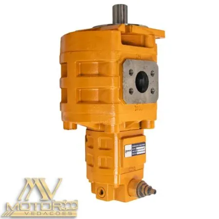 4120001058 BOMBA HIDRAULICA DUPLA 6 ESTRIAS DA CARREGADEIRA SDLG936 LG933 LONKING CDM855.