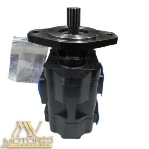 803086792 BOMBA HIDRAULICA DUPLA ORIGINAL DA RETRO ESCAVADEIRA XCMG XC870BR 163132553I