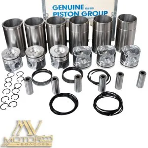KIT COMPLETO DE PISTAO DO MOTOR WEICHAI WP6G125E22