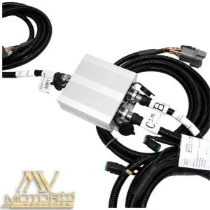 272102447/MYF110.14.3 MODULO DA TRANSMISSAO COMPLETO+CHICOTES RETRO XC870BR/XT870BR